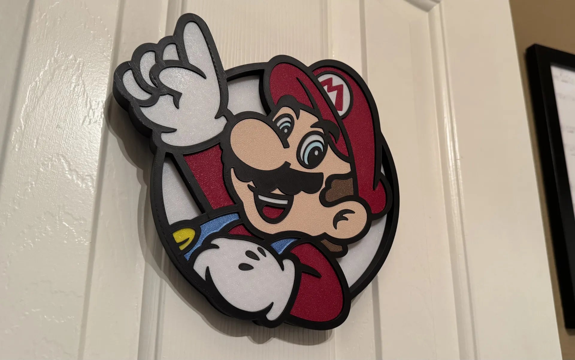 Mario No AMS Wall Art image 2