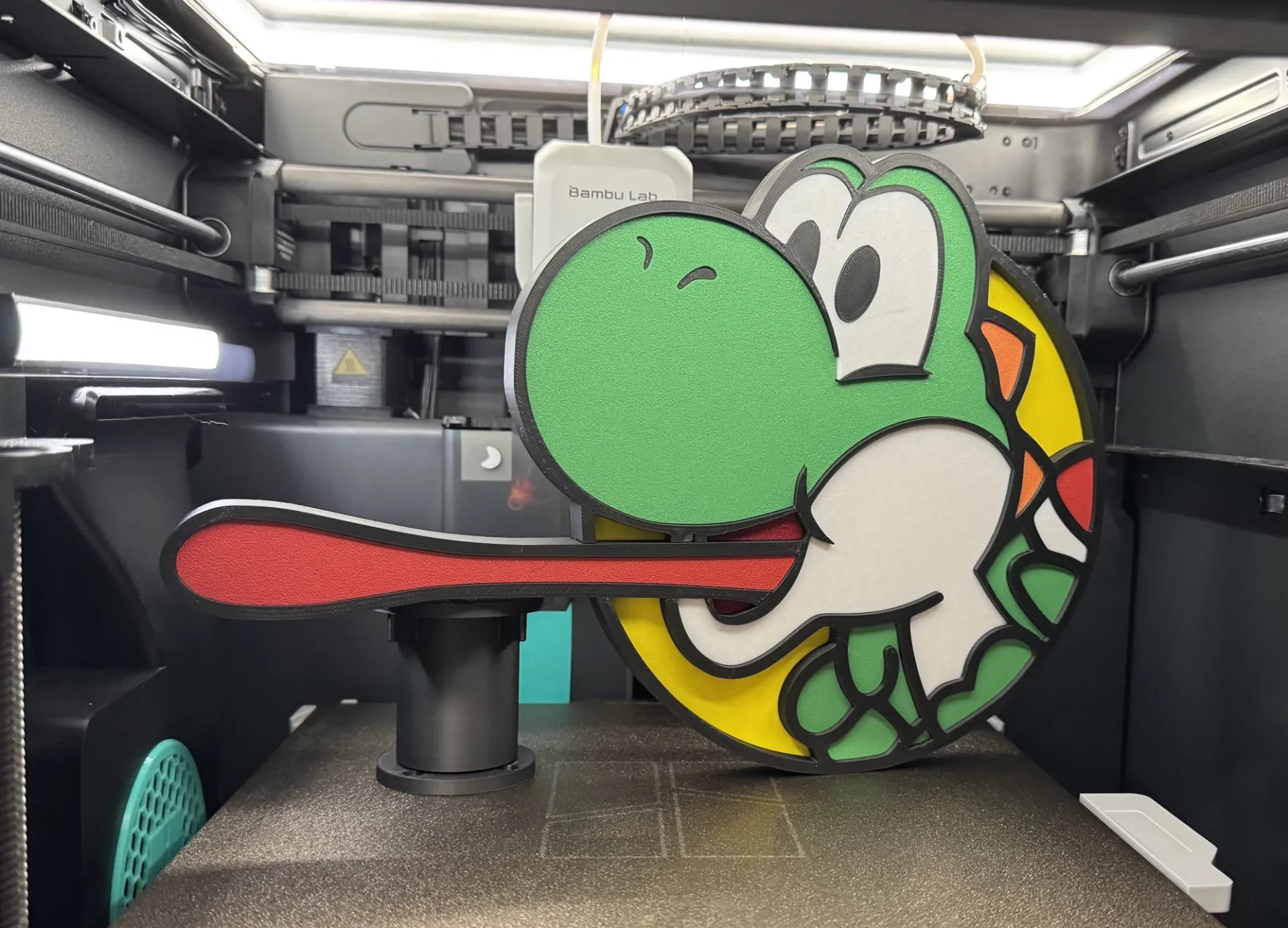 Yoshi Wall Art - 3D Printed Gaming Decor