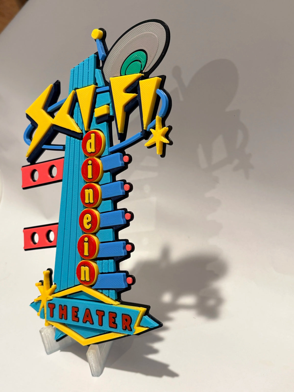 Disney's Sci-Fi Dine-In Theater Inspired Sign alternate view