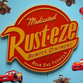 Cars Rusteze Logo - Disneyland | Disney World Inspired Disney/Pixar Sign!
