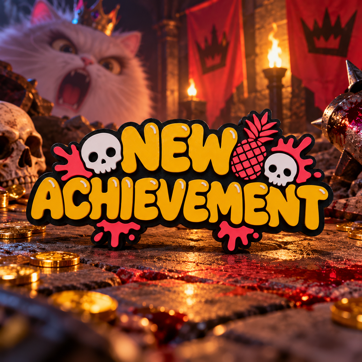 Achievement Logo Inspired Sign | Wall or Free Standing