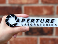 Aperture Laboratories Logo Wall Art image 1