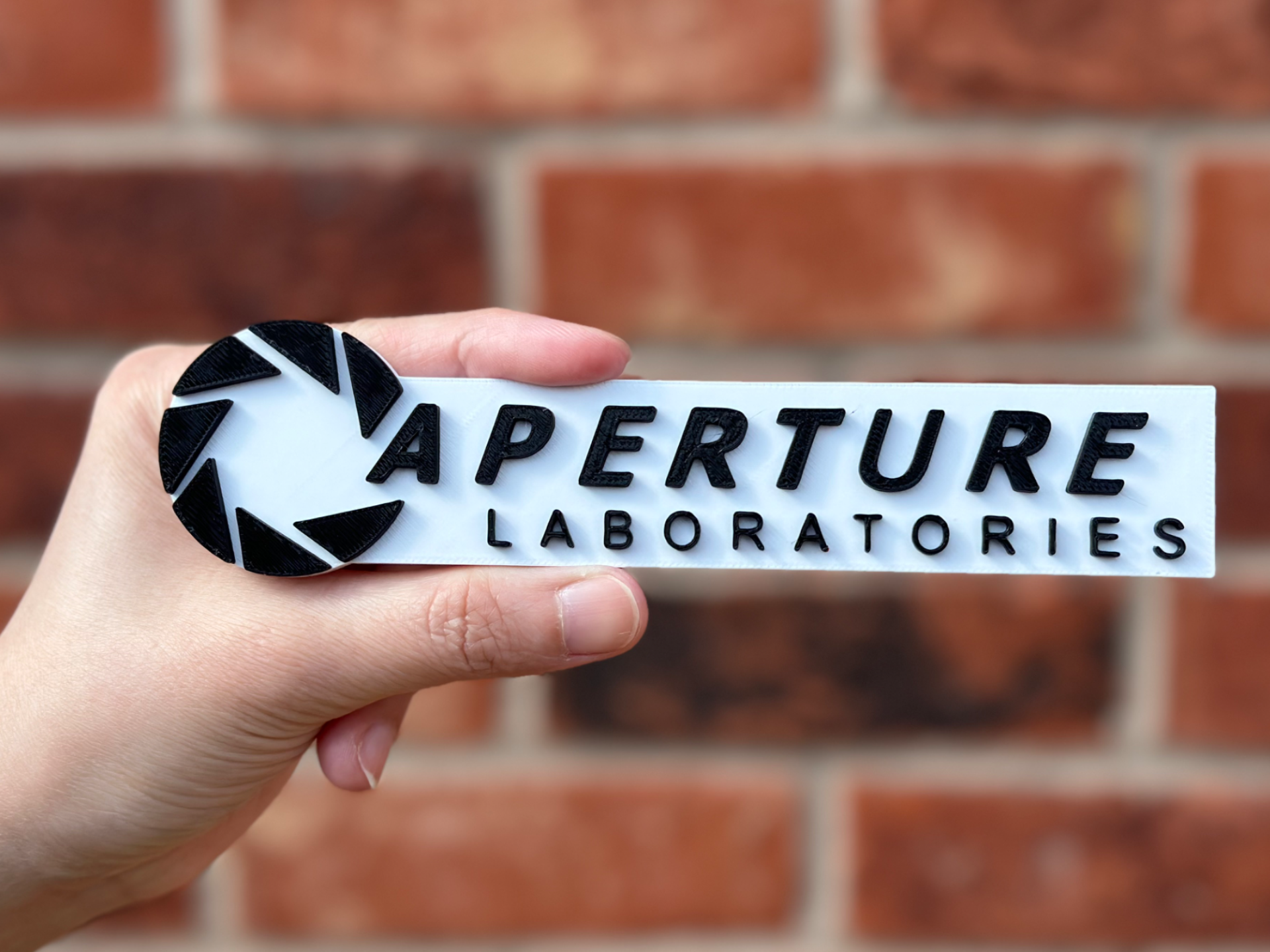 Aperture Laboratories Logo Wall Art image 2