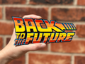 Back to the Future Logo Wall Art image 1