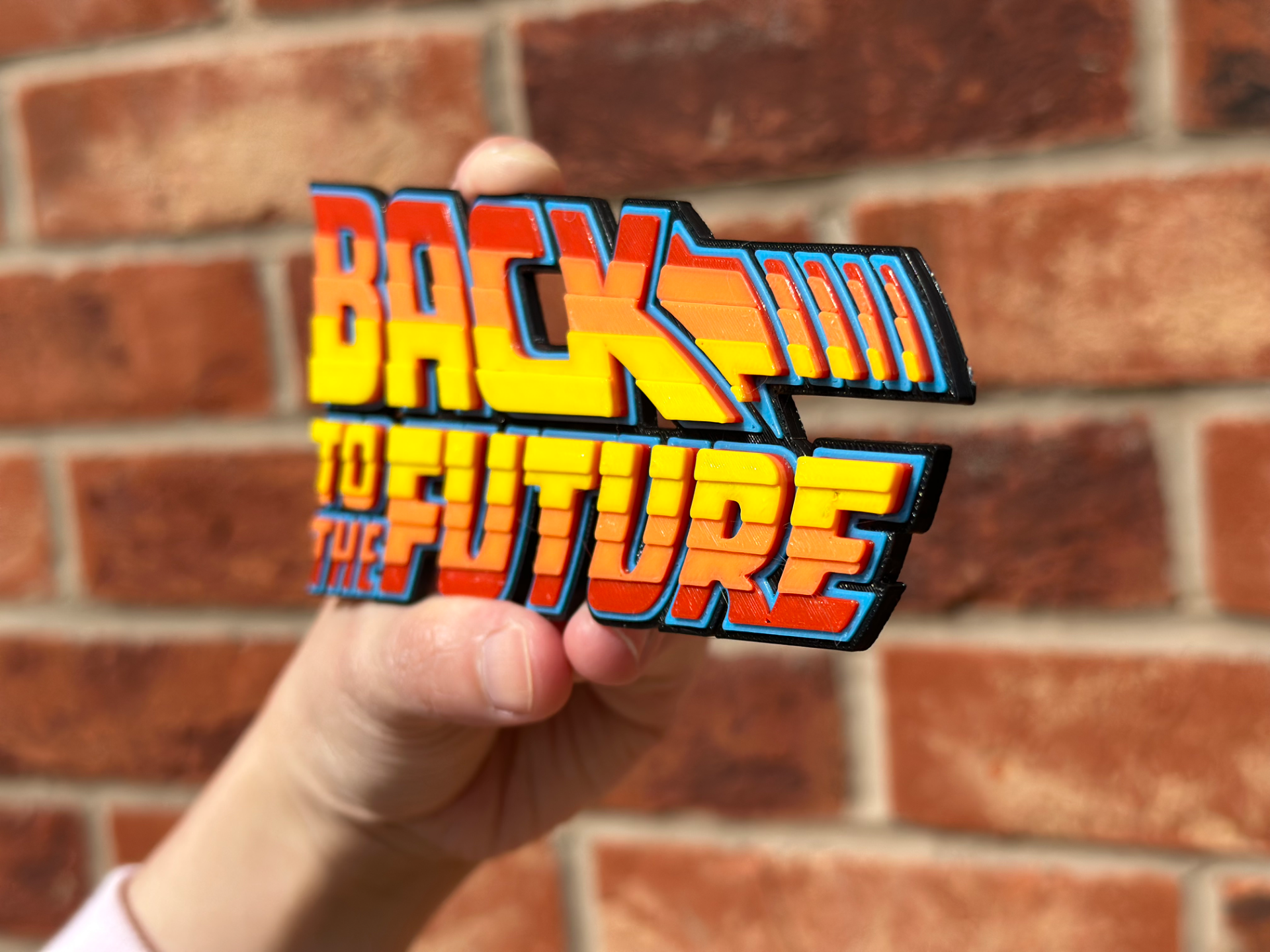Back to the Future Logo Wall Art image 4