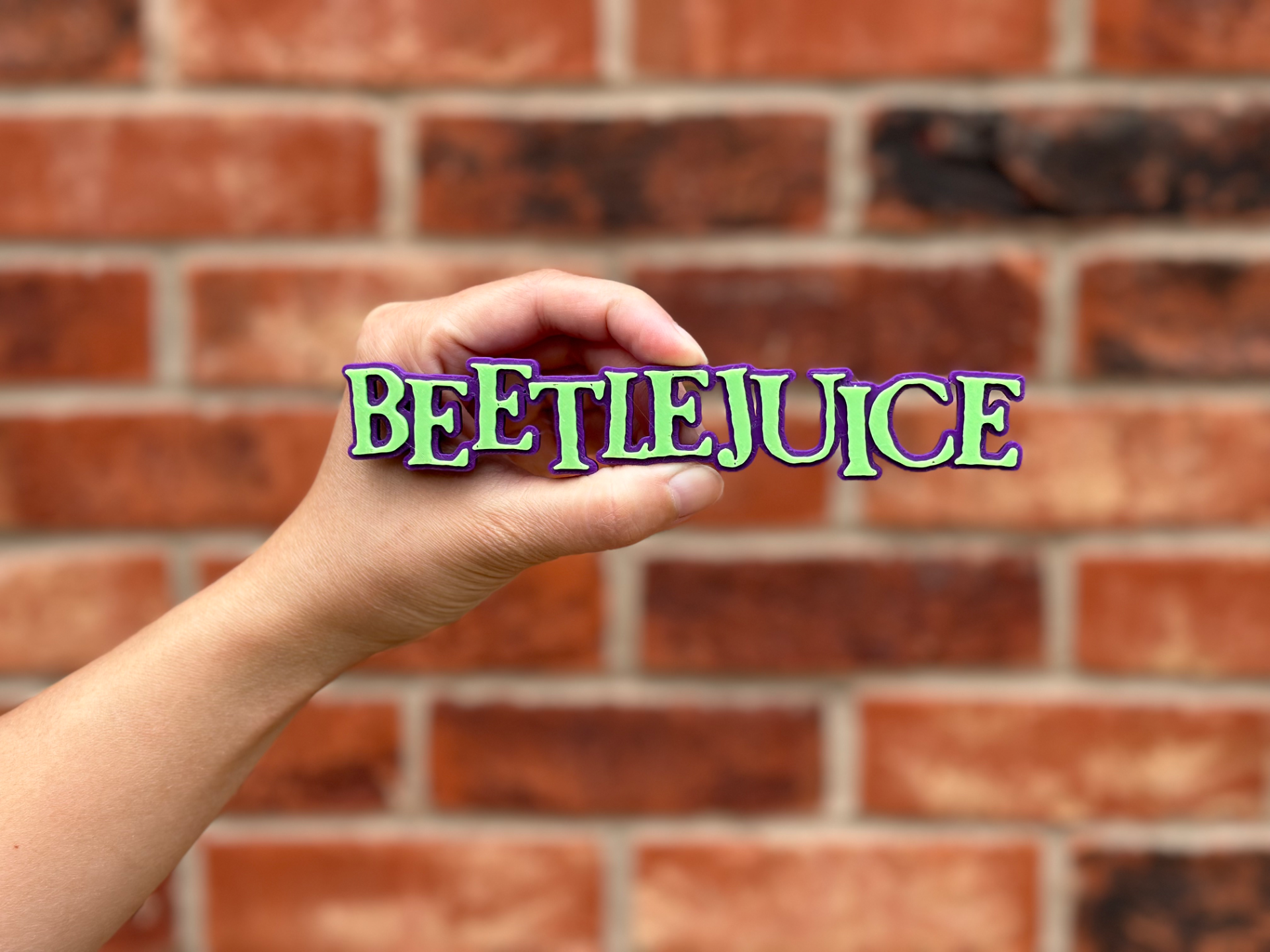 Beetlejuice Logo Wall Art image 2