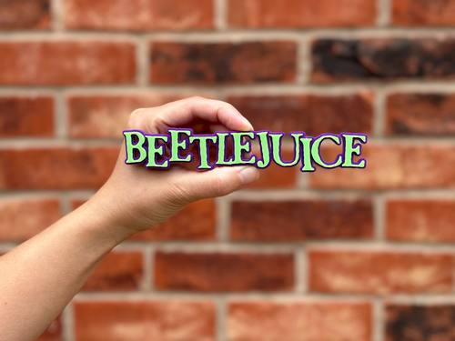 Beetlejuice Logo Wall Art image 2