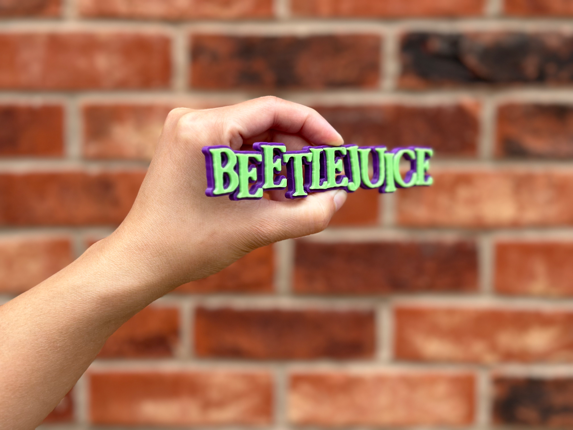 Beetlejuice Logo Wall Art image 3