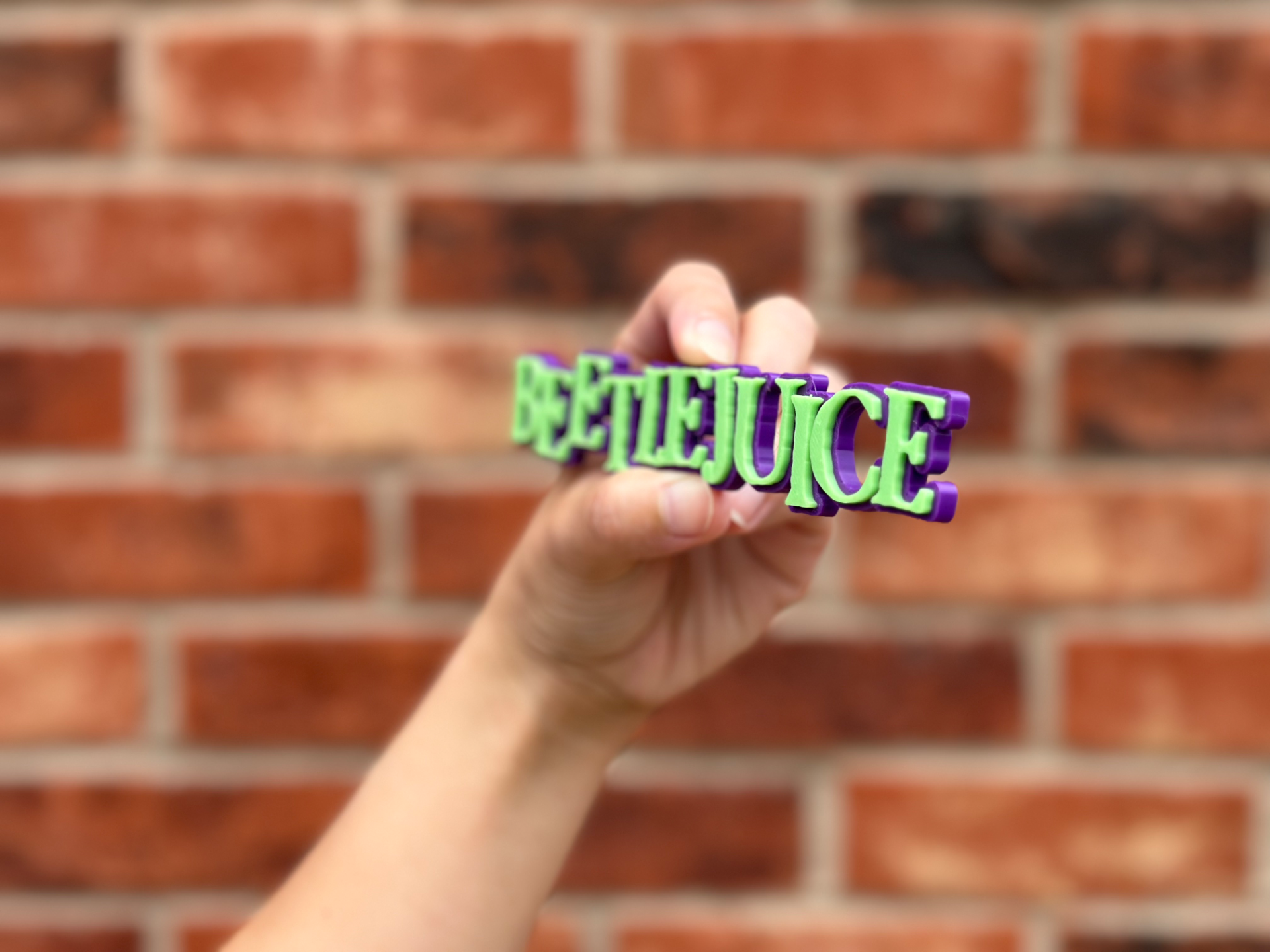 Beetlejuice Logo Wall Art image 4