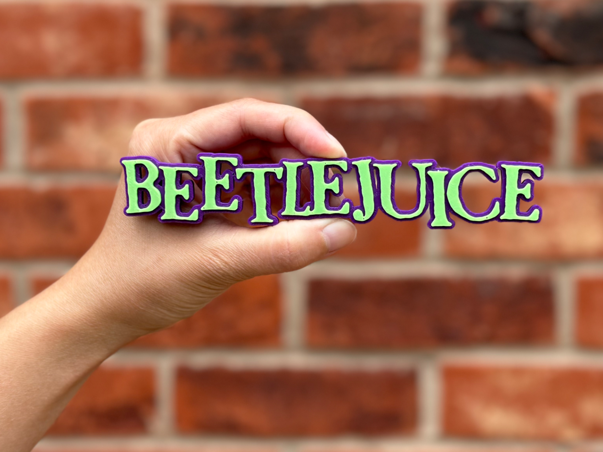 Beetlejuice Logo Wall Art image 5