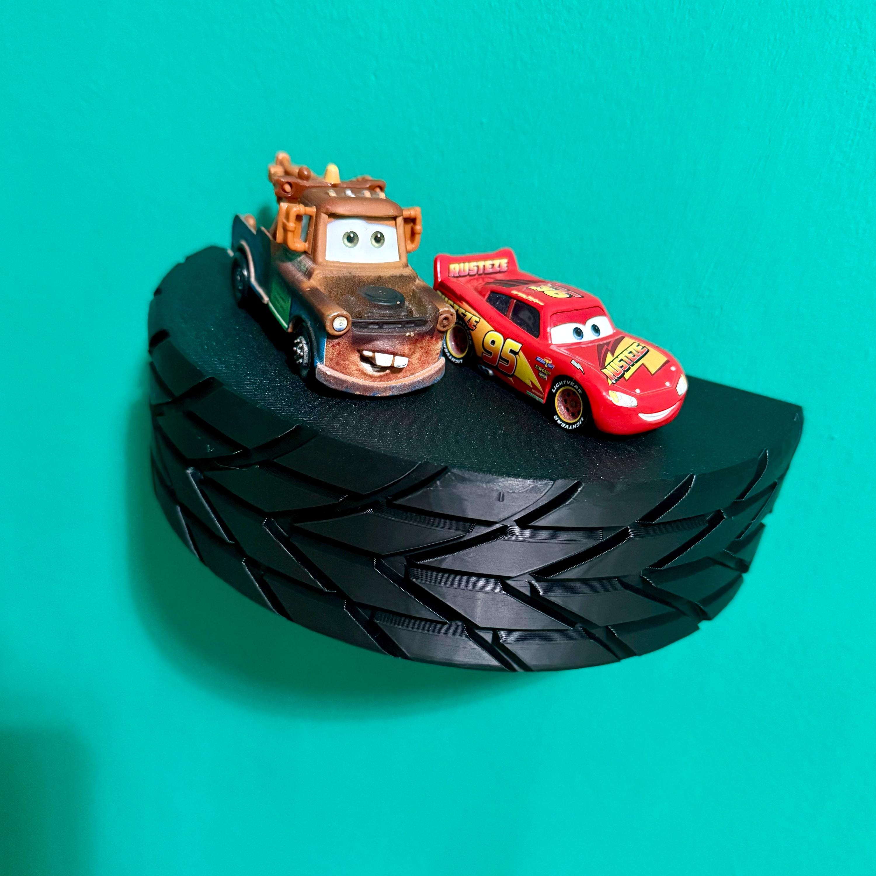 Car Tyre Wall Shelf - Disneyland | Disney World Inspired Disney/Pixar Display
