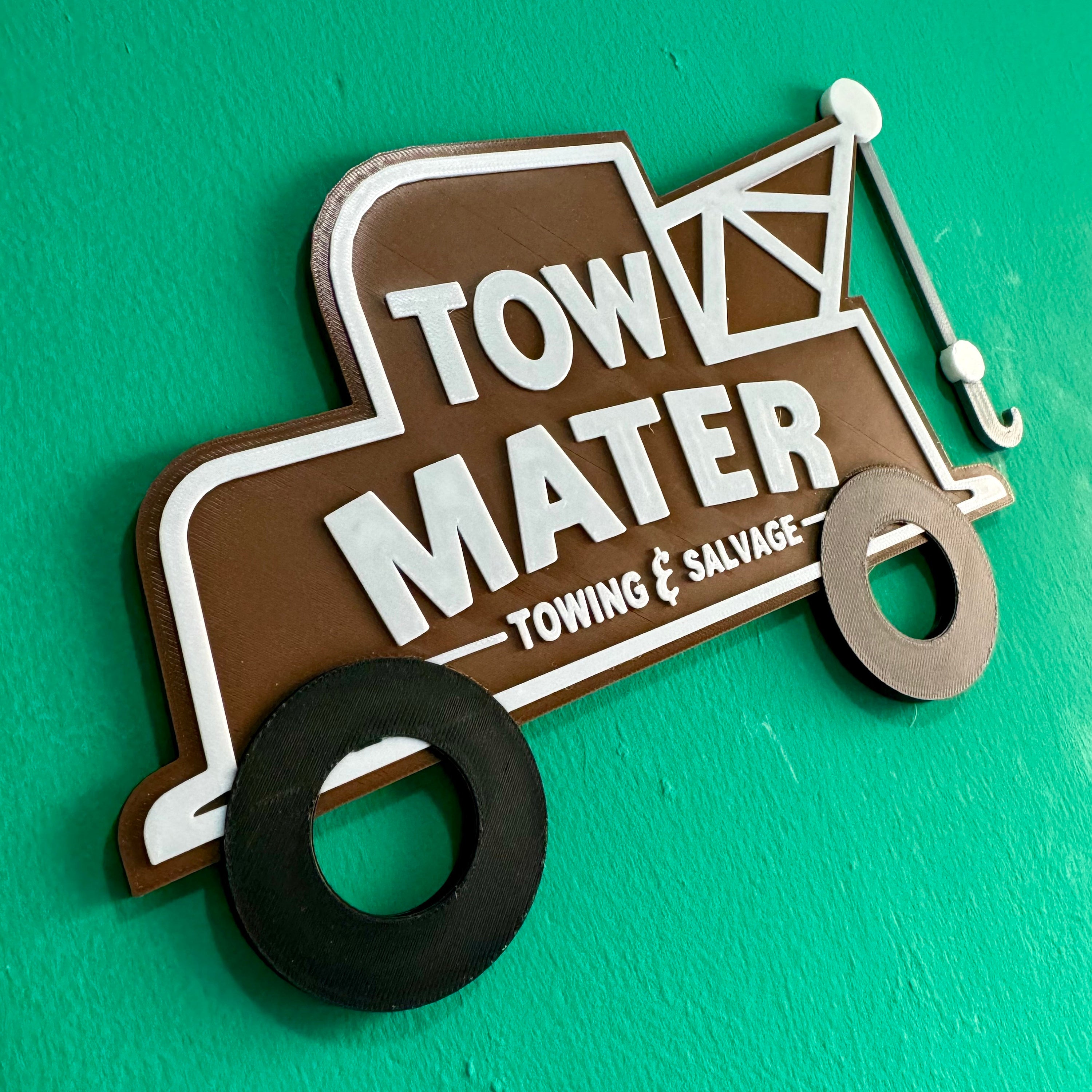 Cars Tow Mater Disneyland | Disney World Inspired Disney/Pixar Sign!