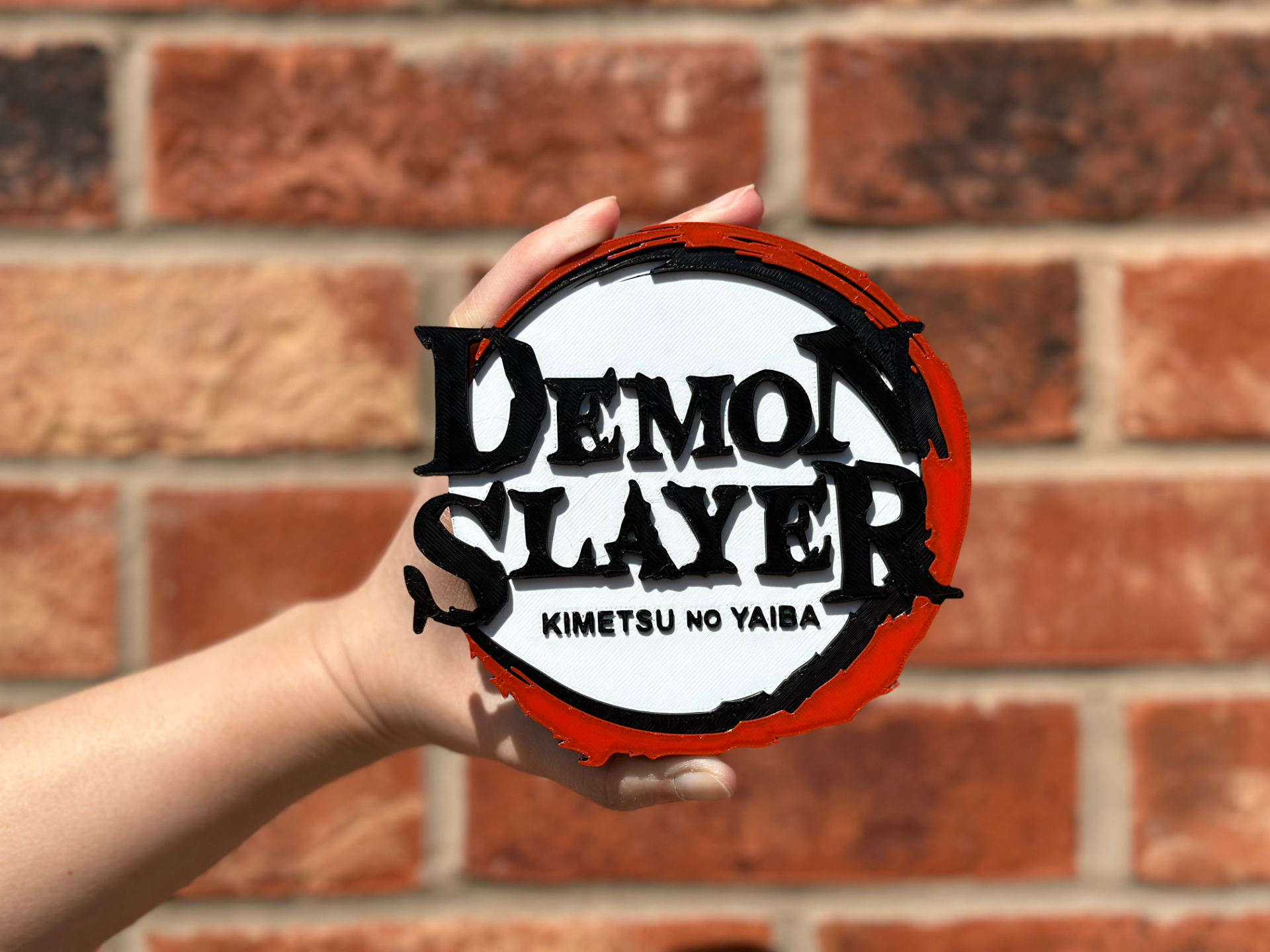 Demon Slayer English Version Logo Wall Art image 2