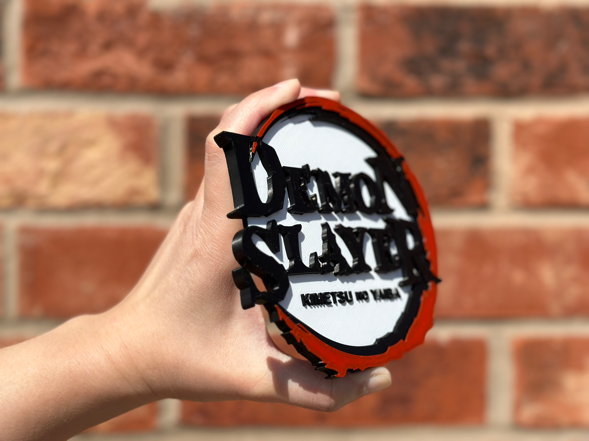 Demon Slayer English Version Logo Wall Art image 3