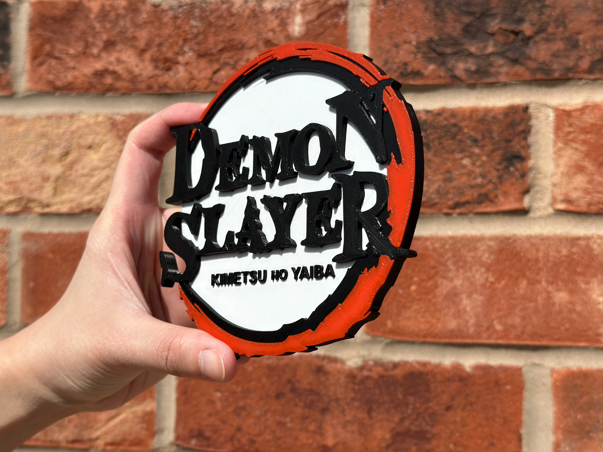 Demon Slayer English Version Logo Wall Art image 4
