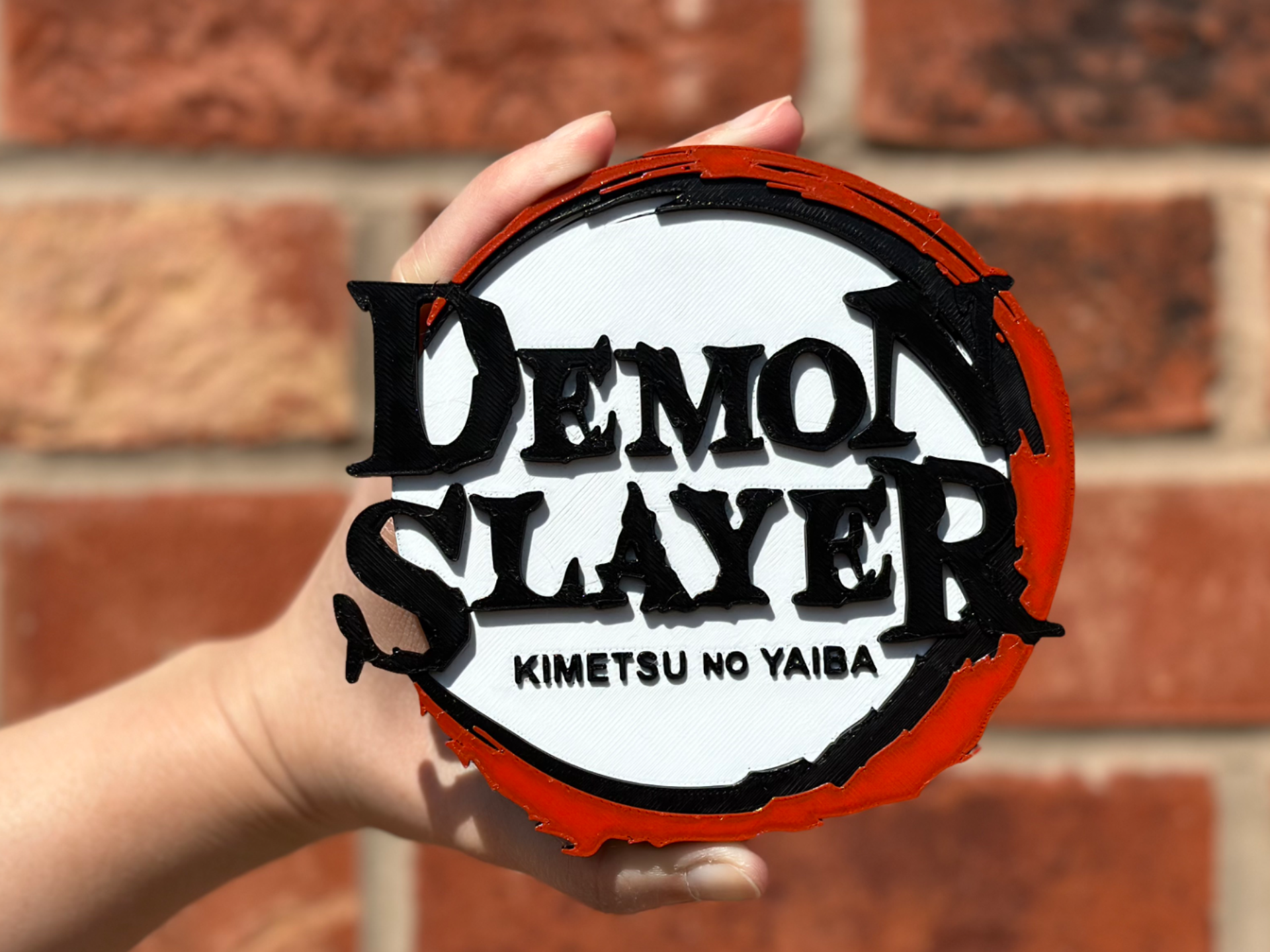 Demon Slayer English Version Logo Wall Art image 5