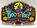 Disney Boo to You Parade Inspired Sign