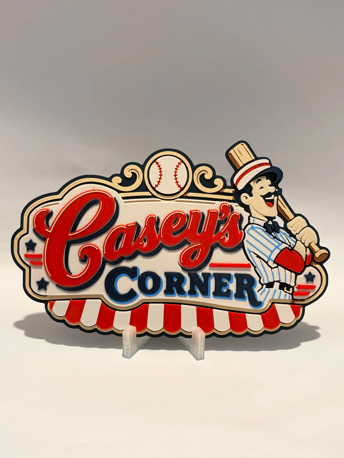 Disney Casey's Corner Inspired Sign alternate view