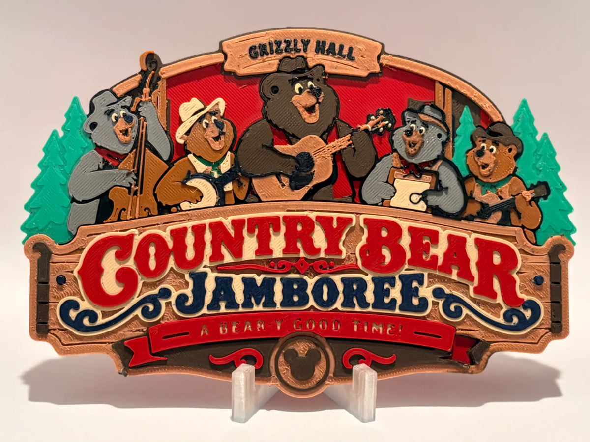 Disney Country Bear Jamboree Inspired Sign