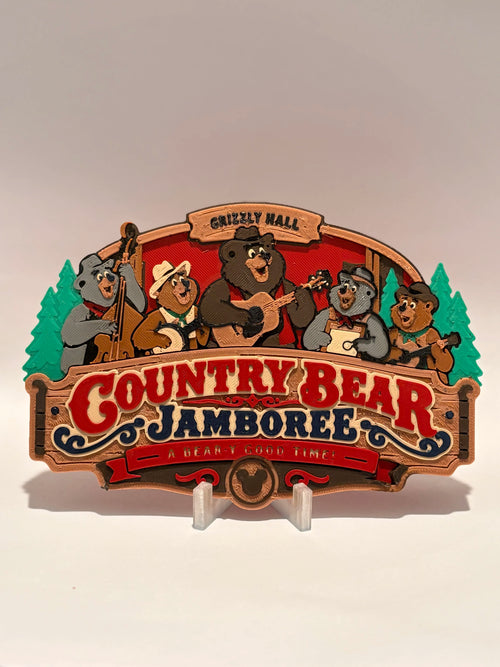 Disney Country Bear Jamboree Inspired Sign alternate view