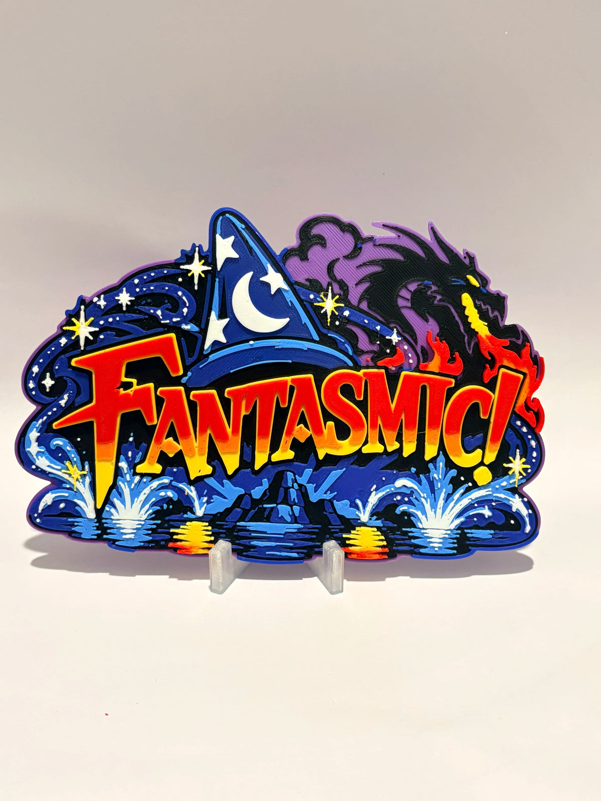 Disney Fantasmic Inspired Sign alternate view