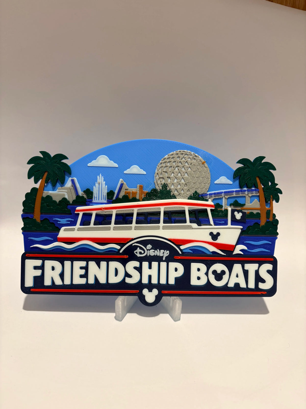 Disney Friendship Boats Inspired Sign alternate view