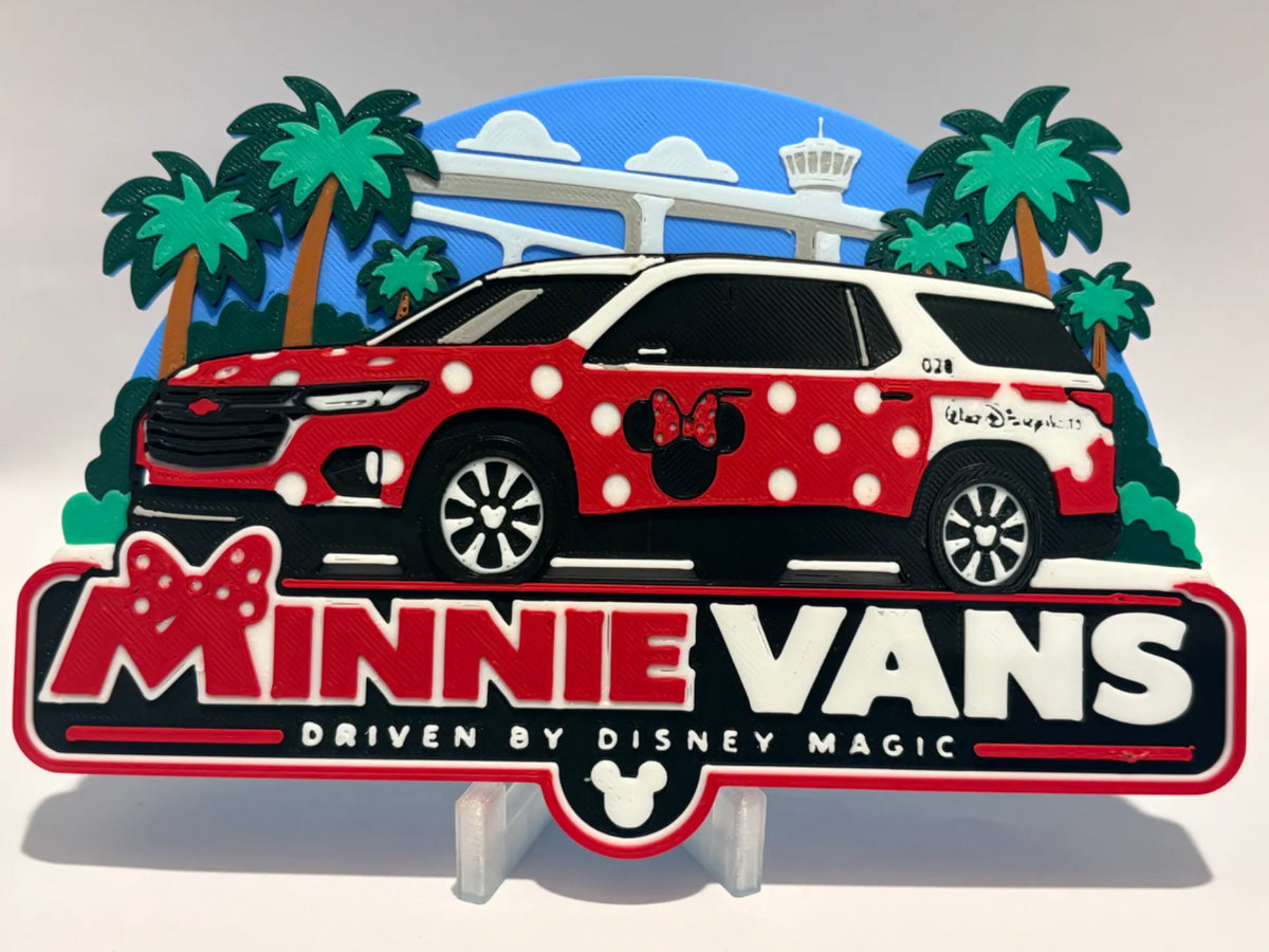 Disney Minnie Vans Inspired Sign