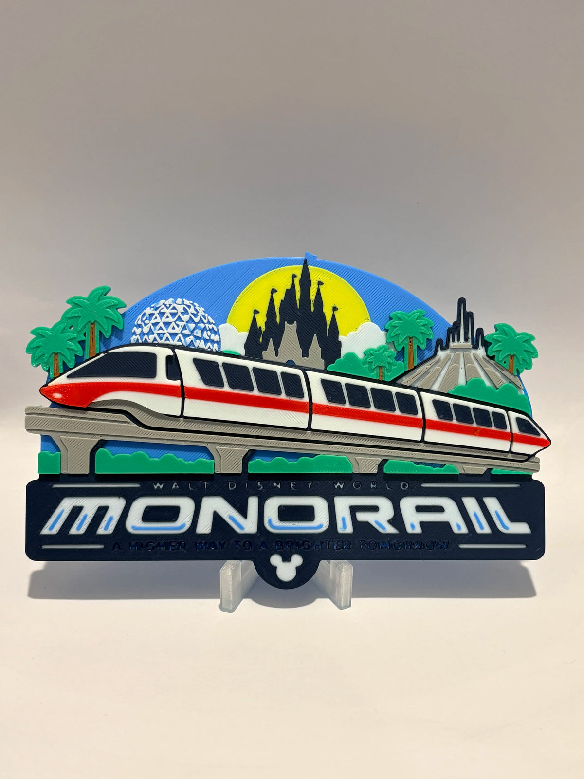 Disney Monorail Inspired Sign alternate view