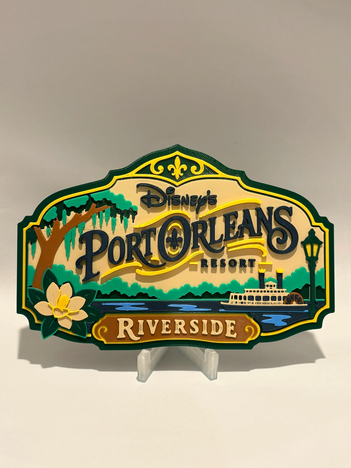 Disney Port Orleans Riverside Inspired Sign alternate view