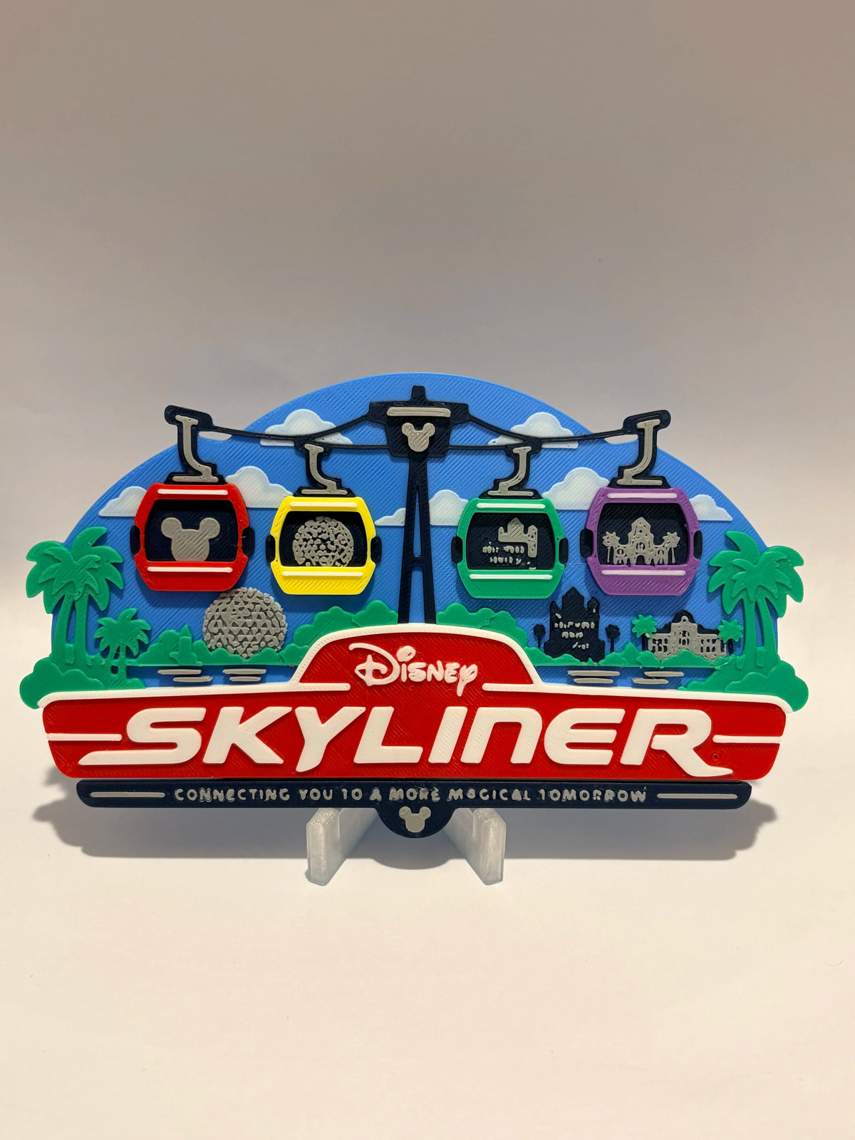 Disney Skyliner Inspired Sign alternate view