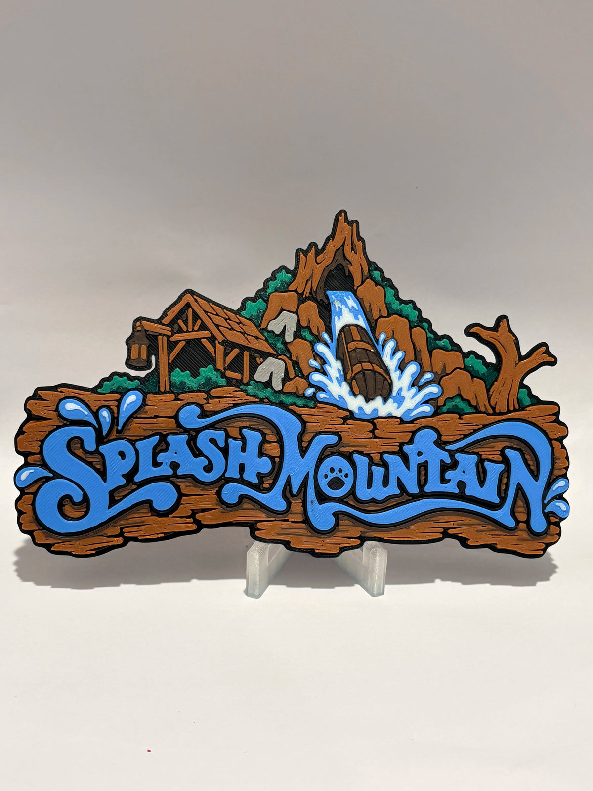 Disney Splash Mountain Inspired Sign alternate view