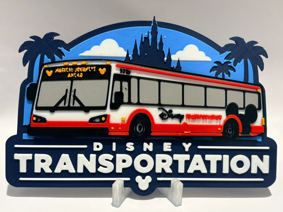 Disney Transportation Inspired Sign