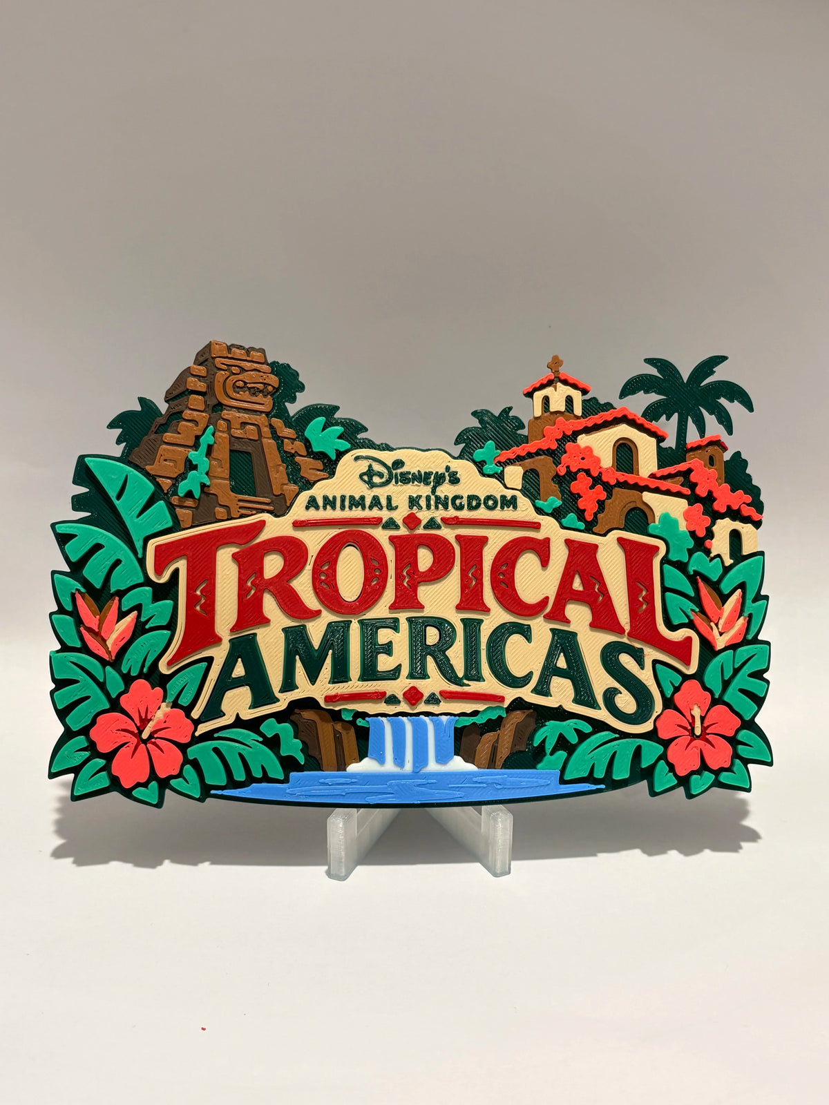 Disney Tropical Americas Inspired Sign alternate view