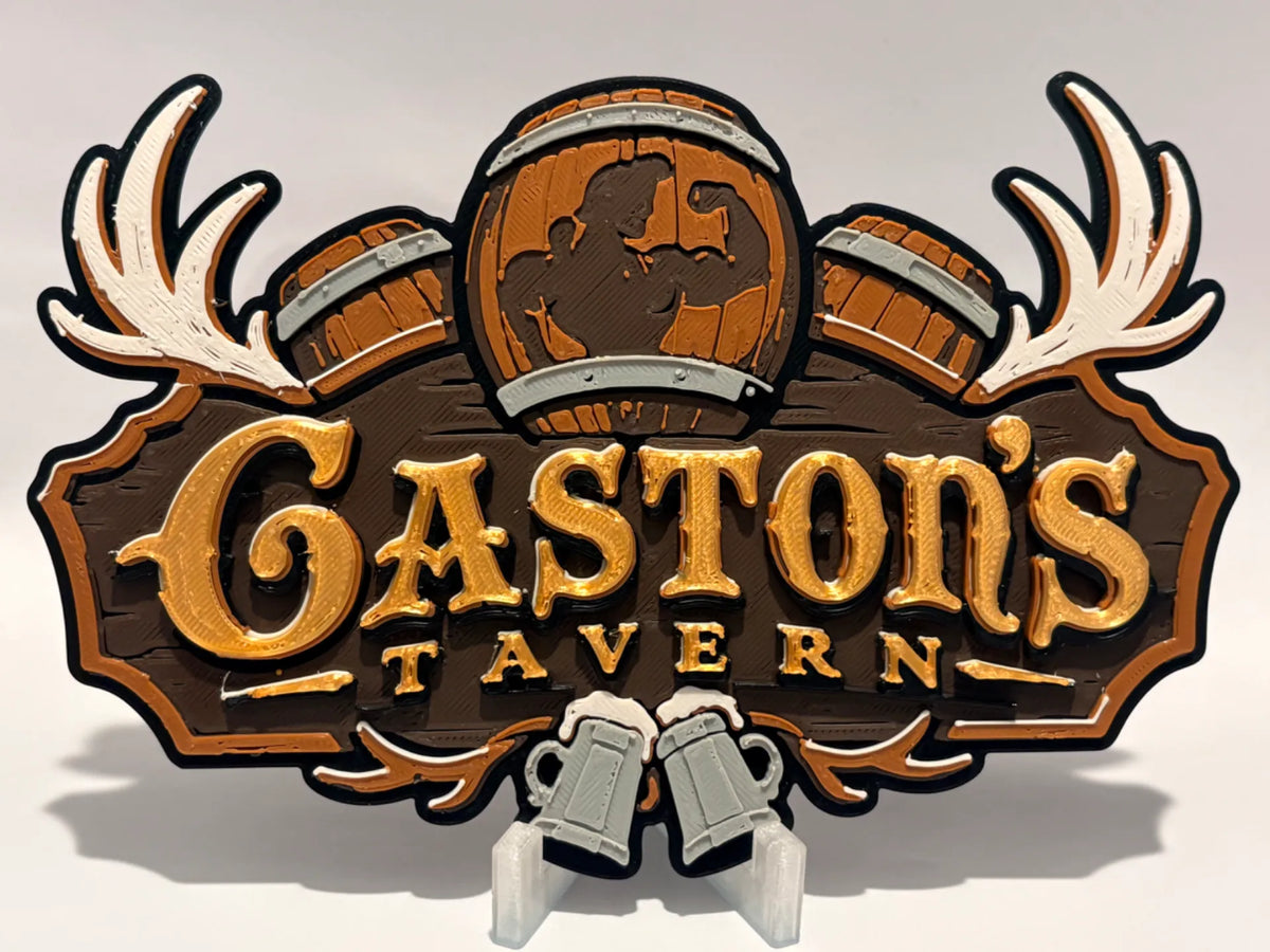 Disney's Gaston's Tavern Inspired Sign