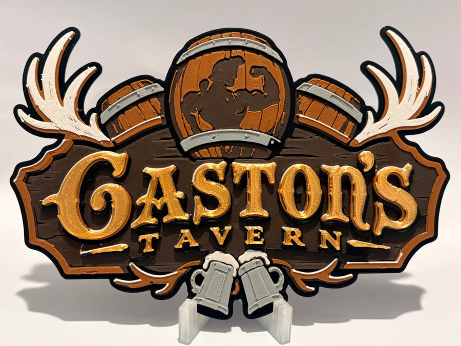 Disney's Gaston's Tavern Inspired Sign