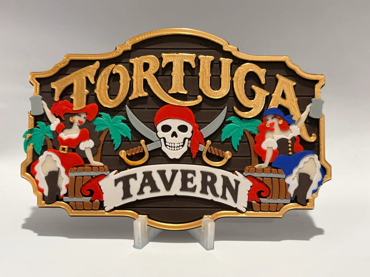 Disney's Tortuga Tavern Inspired Sign