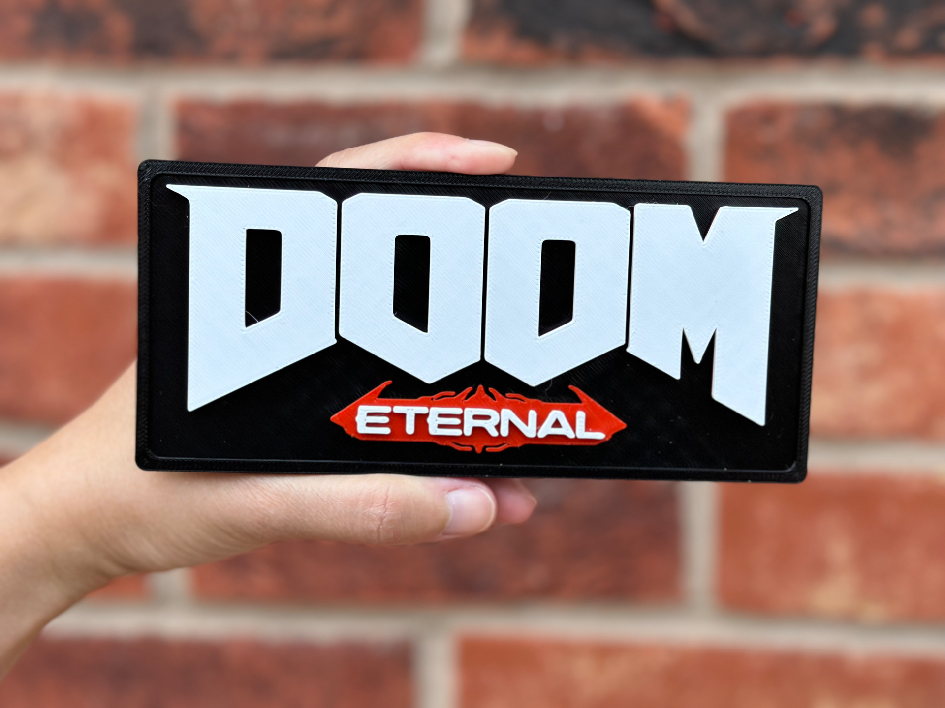 DOOM Logo Wall Art image 2