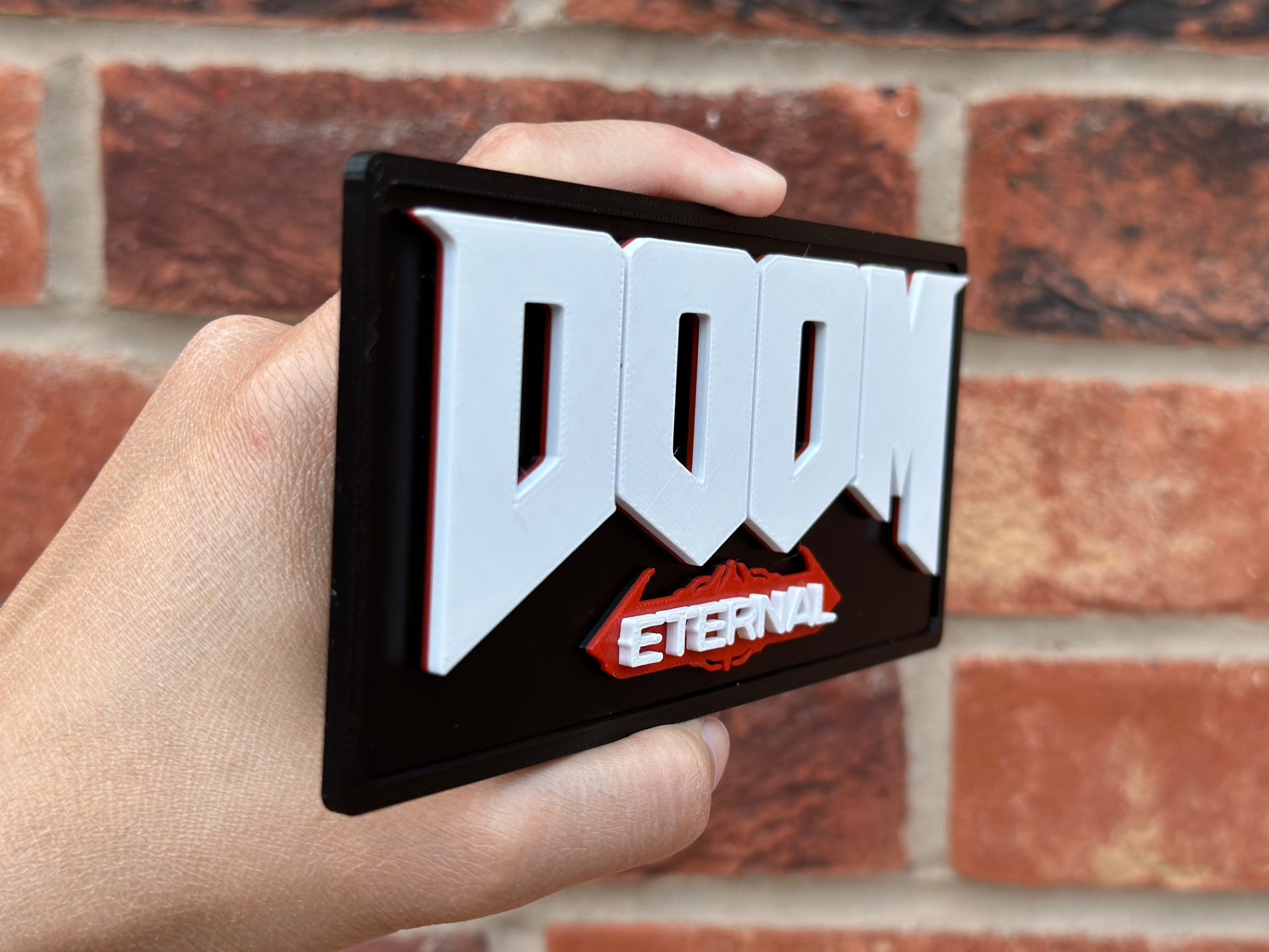 DOOM Logo Wall Art image 3