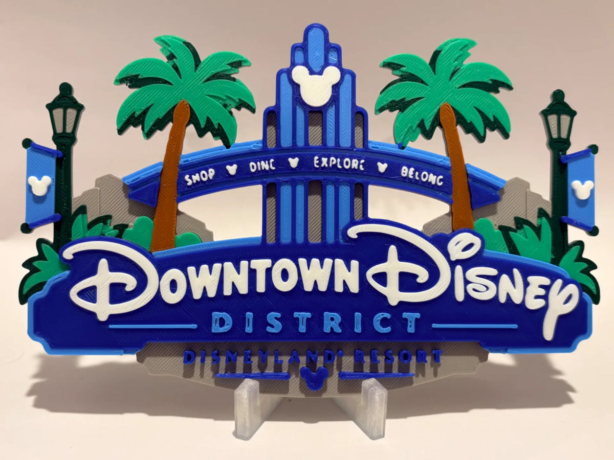 Downtown Disney District Inspired Sign