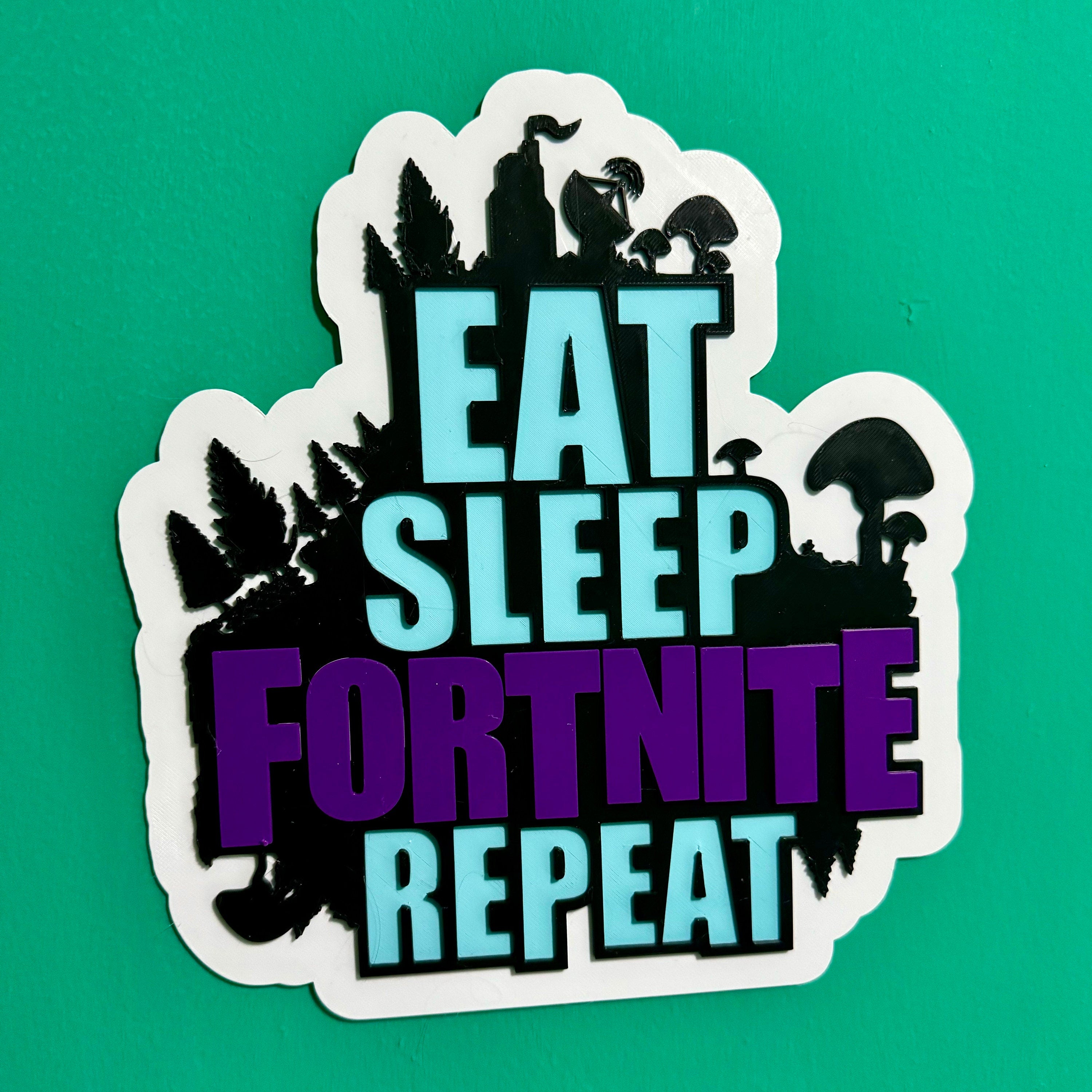 Eat Sleep Repeat Sign | Inspired | Gamer | PlayStation | Xbox | Door/Wall Sign!