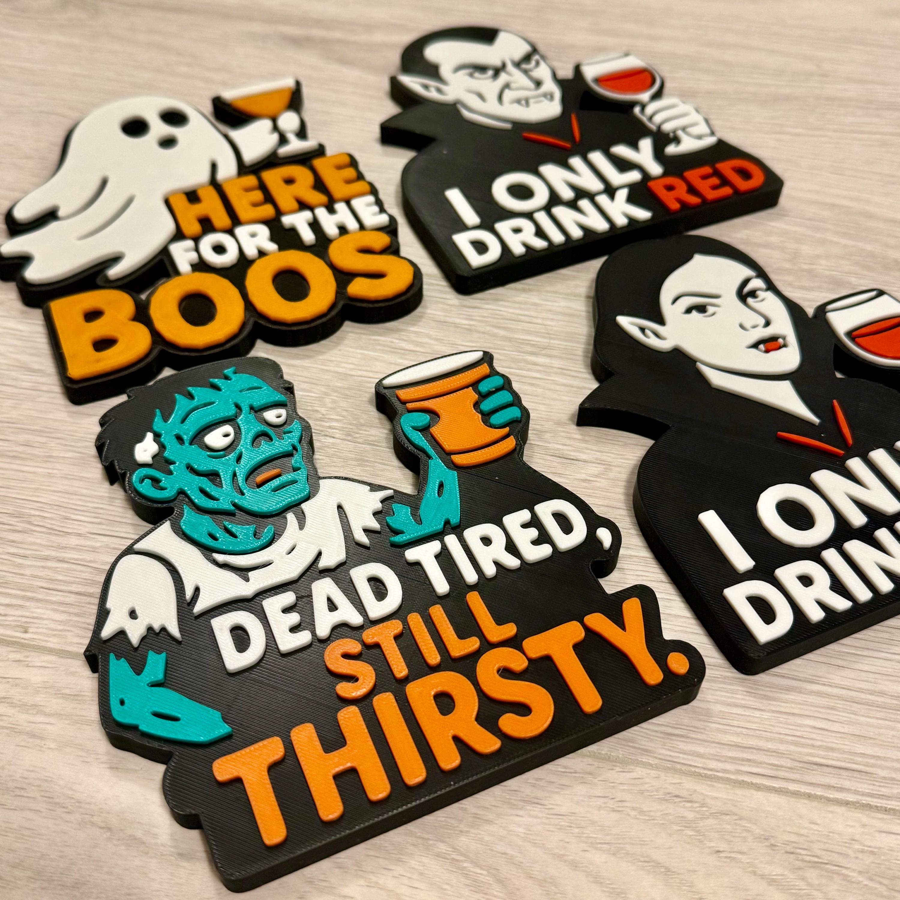 Funny Halloween Party Signs
