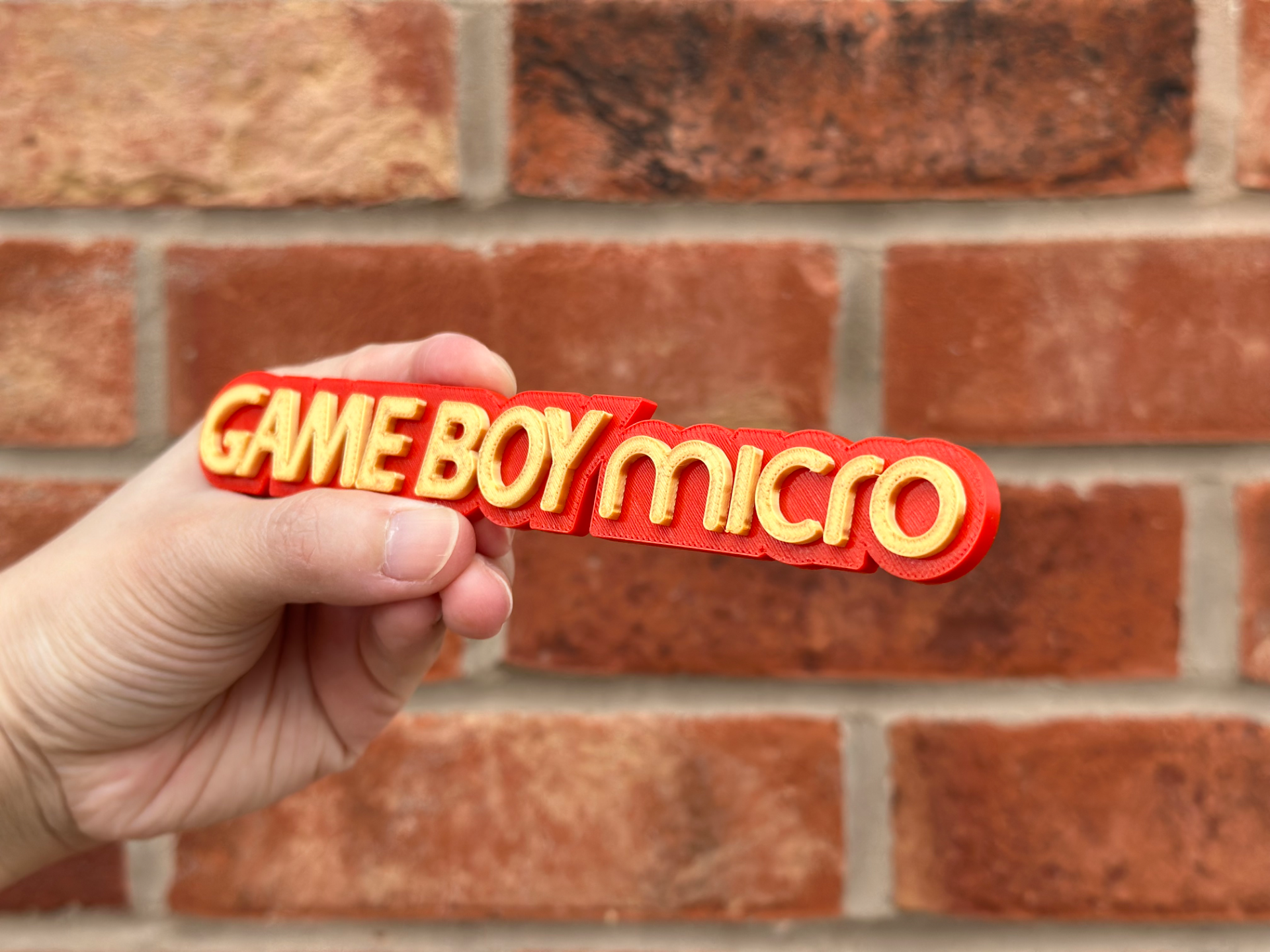 Gameboy Micro Logo Wall Art image 4