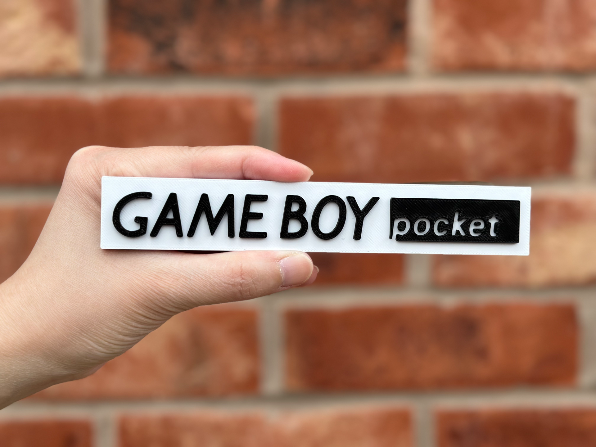 Gameboy Pocket Logo Wall Art image 2