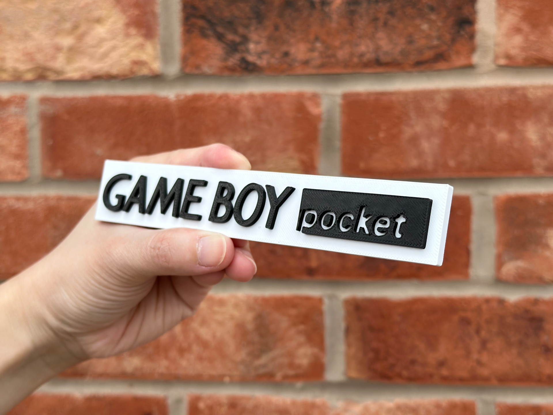 Gameboy Pocket Logo Wall Art image 4