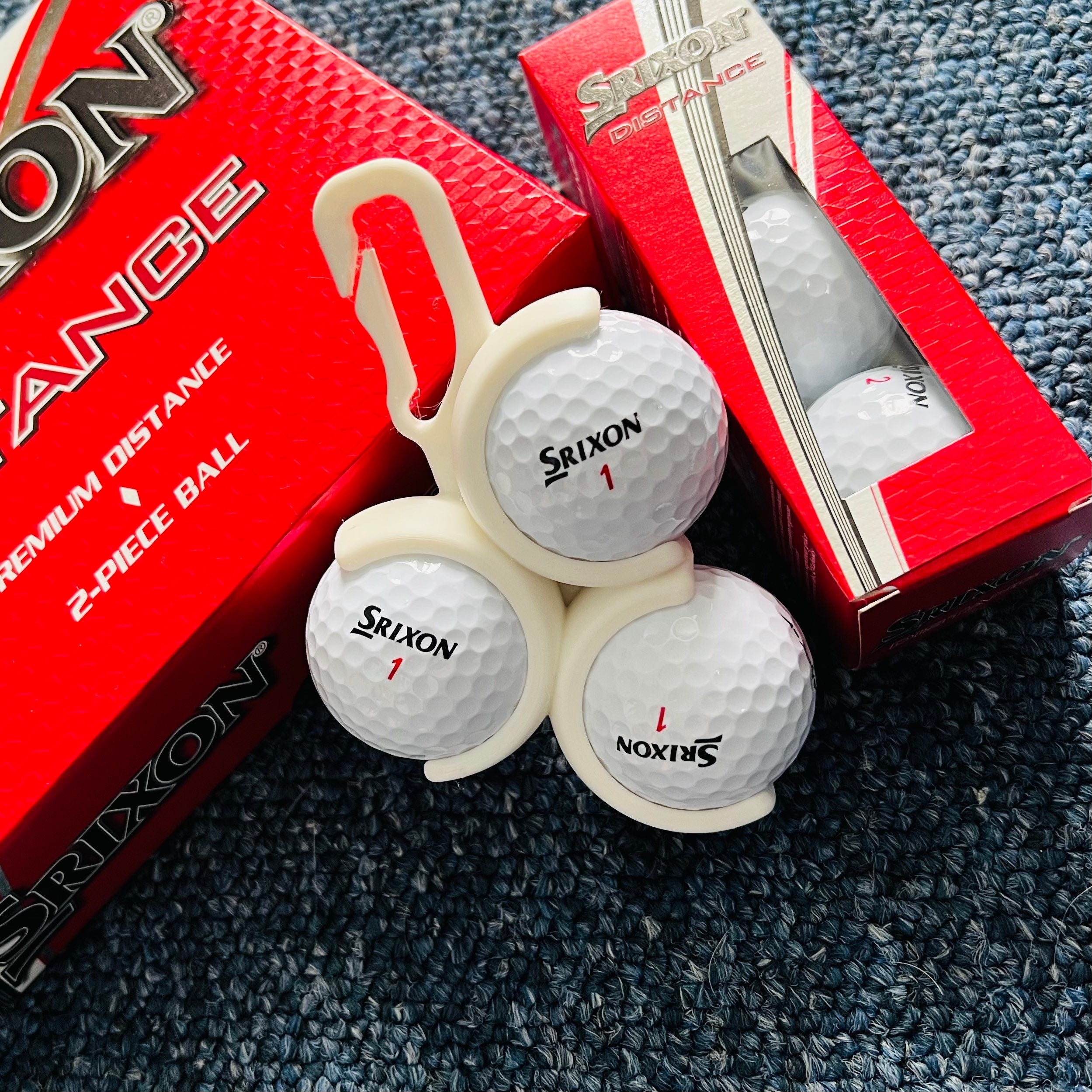 Golf Ball Clip for Belt and Caddy