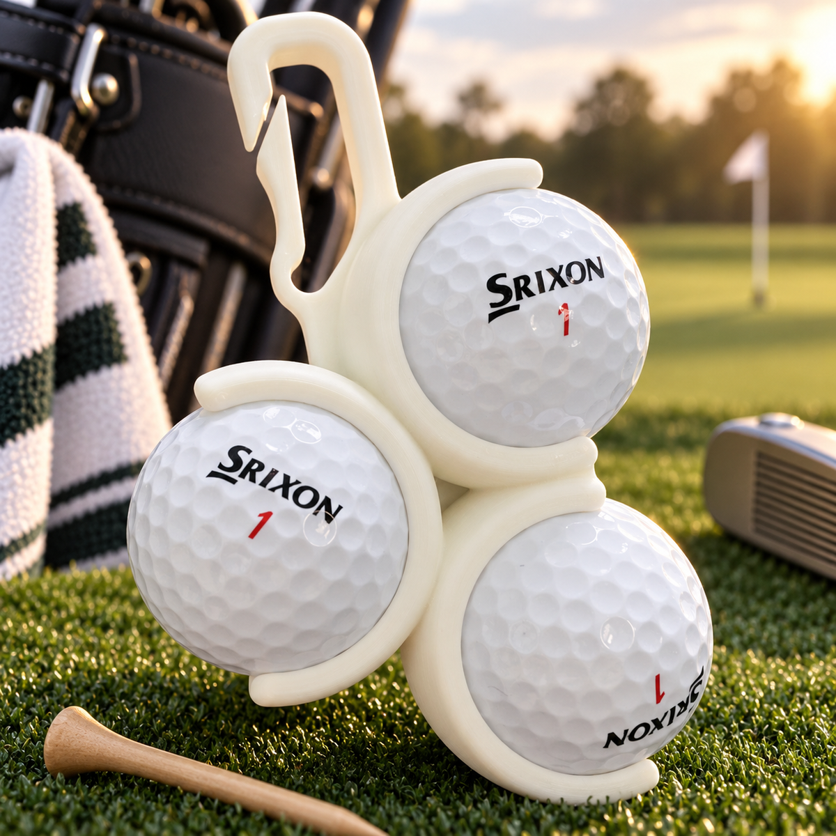 Golf Ball Belt Clip themed promotional image