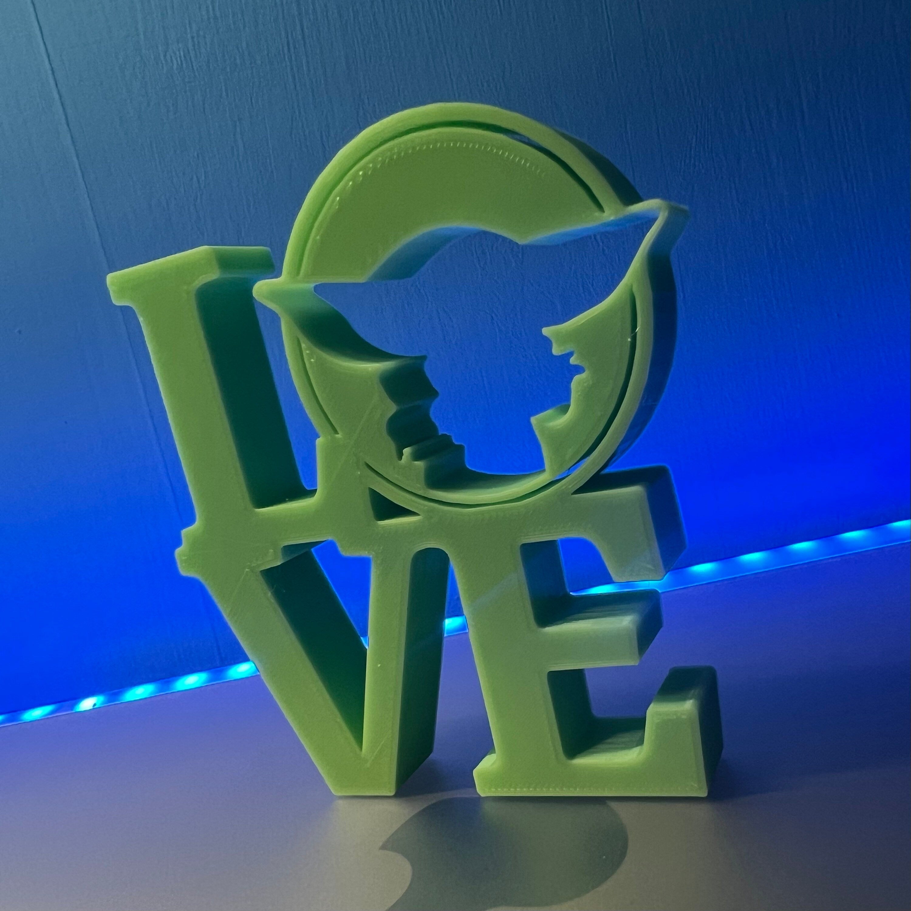 Grogu / Baby Yoda Star Wars “Love” Sign Inspired | Home | Decor |  Disney | Gift