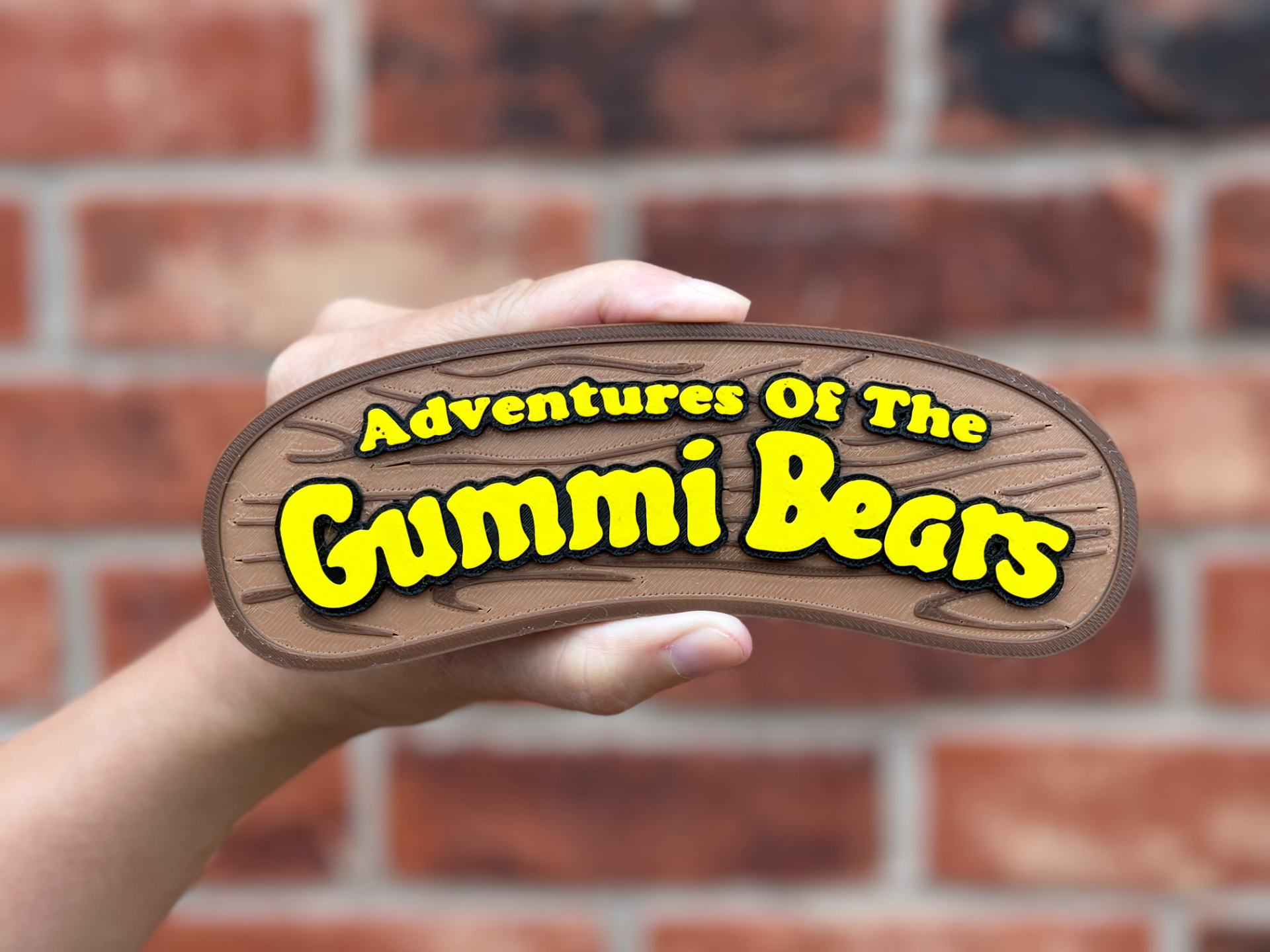 Gummi Bear Logo Wall Art image 2