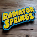 Radiator Springs Cars Disneyland | Disney World Inspired Disney/Pixar Sign!
