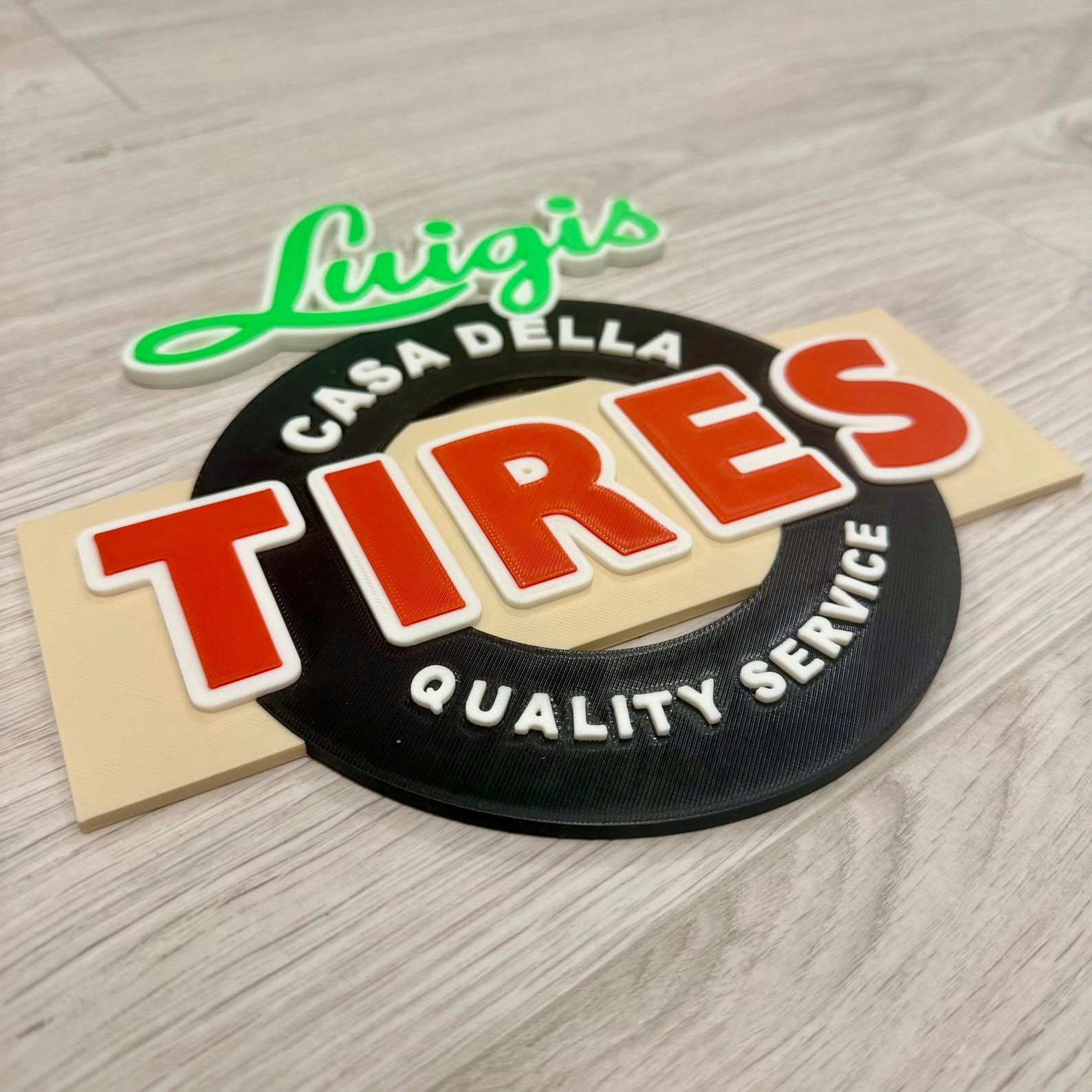 Luigi's Tires - Cars Disneyland | Disney World Inspired Disney/Pixar sign!